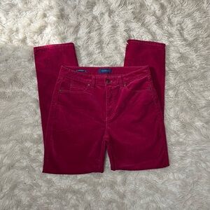 Talbots Hot pink corduroy pants